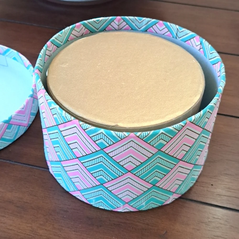 Cute Round Decorative Paper Storage Gift Box 6